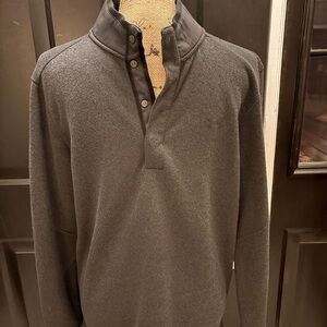 Under Armour Black Golf Pullover